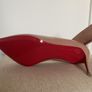 Never worn Christian Louboutin. Blush-Nude. UK 7. Image 2