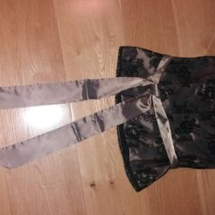 Womans dressy strapless top