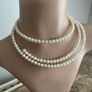 pearl necklace choker Image 2