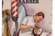 Trust Your Barber : Metal Sign