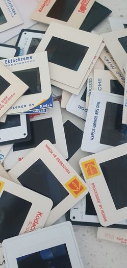 Vintage 35mm colour slides 100 Random images