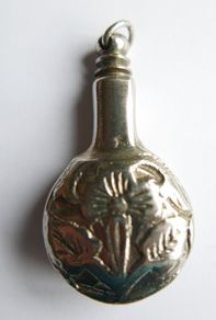 Vintage  Perfume Bottle Pendant