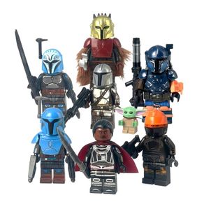 [7-Pack] The Mandalorian & Mandalore Star Wars Minifigure Bundle