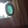 emerald pendant 925 silver Image 3