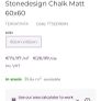 Stonedesign chalk matt tile style tiles 60x60 Image 2