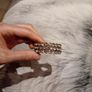 Clear stones and metal wrap bracelet Image 2