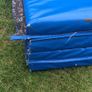 Sure Shot Foldable Double Mat (4 Fold) | 8Ft X 4Ft X 50Mm - Blue Image 8