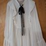 M&S Autograph  White Blouse.    Size 14.  B.N.W.T Image 2