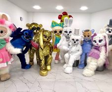 Business Mascot hair Event party Hire