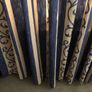Lined curtain. Vintage fabric Image 8