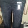 BNWT Denim Co. black skinny ripped  Dungarees size XS UK4/6 EU32/34 Postage included Image 5