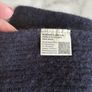 Brand-new Ladies Neon Pink & Navy Lambswool Scarf Image 6