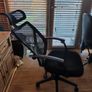 Ergonomic office chair with reclining backrest and adjustable lumbar support Image 6