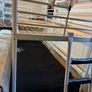 loft bed frame free with 2 single mattress Image 2