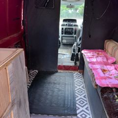 Camper Van on logbook tested on text and  solar panel