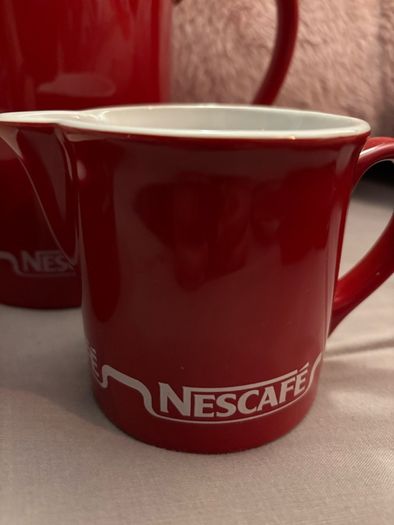 Vintage Nescafe Coffee Pot, Sugar Bowl and Milk Jug