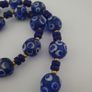 Antique Venetian Style Thousad Eyes Glass Beads Necklace Image 8