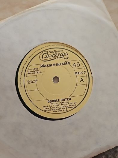 Malcolm McLaren 7" (Irish) - Double Dutch