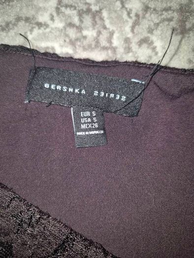 Bershka brown top