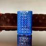 Vintage Rare Celtic Connemara Cobalt Blue Post Vase or Pen Toothbrush Holder Image 7