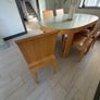 Oval Dining table & 6 chairs Image 3