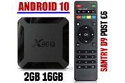 X96Q Android 10 TV Box 2GB 16GB 4K WiFi Media Player