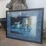 Lovely Vintage still life Pastel painting signed & dated Image 5