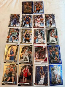 Job Lot of 18 Panini NBA Basketball Cards (Prizm, Select & Donruss)