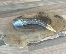 Antique Stag Horn Trinket