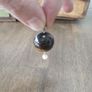 Tiger's Eye Drop Pendant and Chain Image 2
