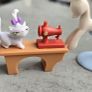 Rarity Loves to Style near complete set Mini figure 2" MLP G4 My Little Pony Image 5