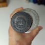 451 - Vintage R White Collectible Decorative Bottle Image 5