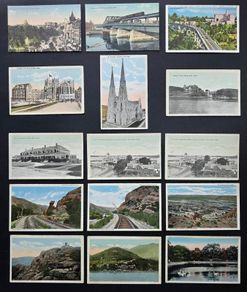 31 Vintage USA Postcards Lot
