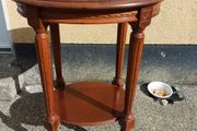 Vintage French Oval Side Table