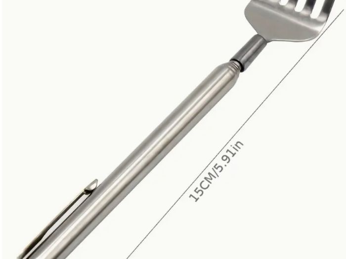 Telescopic Stainless Steel Back Scratcher NEW