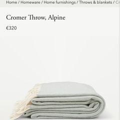 Neptune Throw / Blanket Brand New