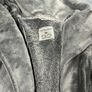 Primark grey fluffy dressing gown Image 2