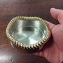 Chrome and Brass Wine Coaster Image 8