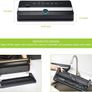 Vacuum Sealer Machine, Automatic Food Sealer Machine for w/Built-in Cutter|Starter Kit|Led Indicator Lights|Easy to Clean|Dry & Moist Food Modes| Compact Design (Black) Image 3