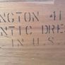 Large American Lexington bow front chest of drawers Image 7