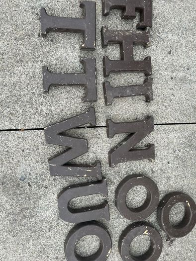 Wooden Letters