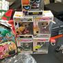Brand New Lounge Fly Bag and purse And 5 New Funko Pops. Image 6