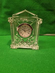 Waterford crystal clock