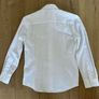 REISS Slim-Fit Cotton Shirt in White Image 2