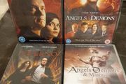 Dan Brown DVD bundle collection The DaVinci Code Angels &amp; Demons Inferno + Documentary Tom Hanks religious thriller