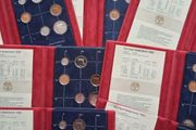 (9) x Netherlands Proof Coin Sets 1988 1990 1992