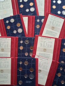 (9) x Netherlands Proof Coin Sets 1988 1990 1992