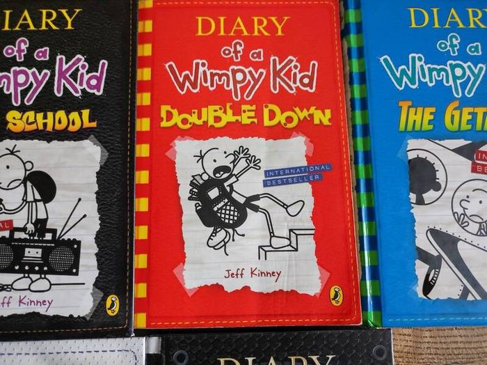 17x Diary of a Wimpy Kid  by Jeff Kinney, Age 9+