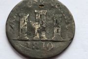 Gibraltar 1 Quarto 1810 Robert Keeling