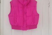 Ladies cropped gilet